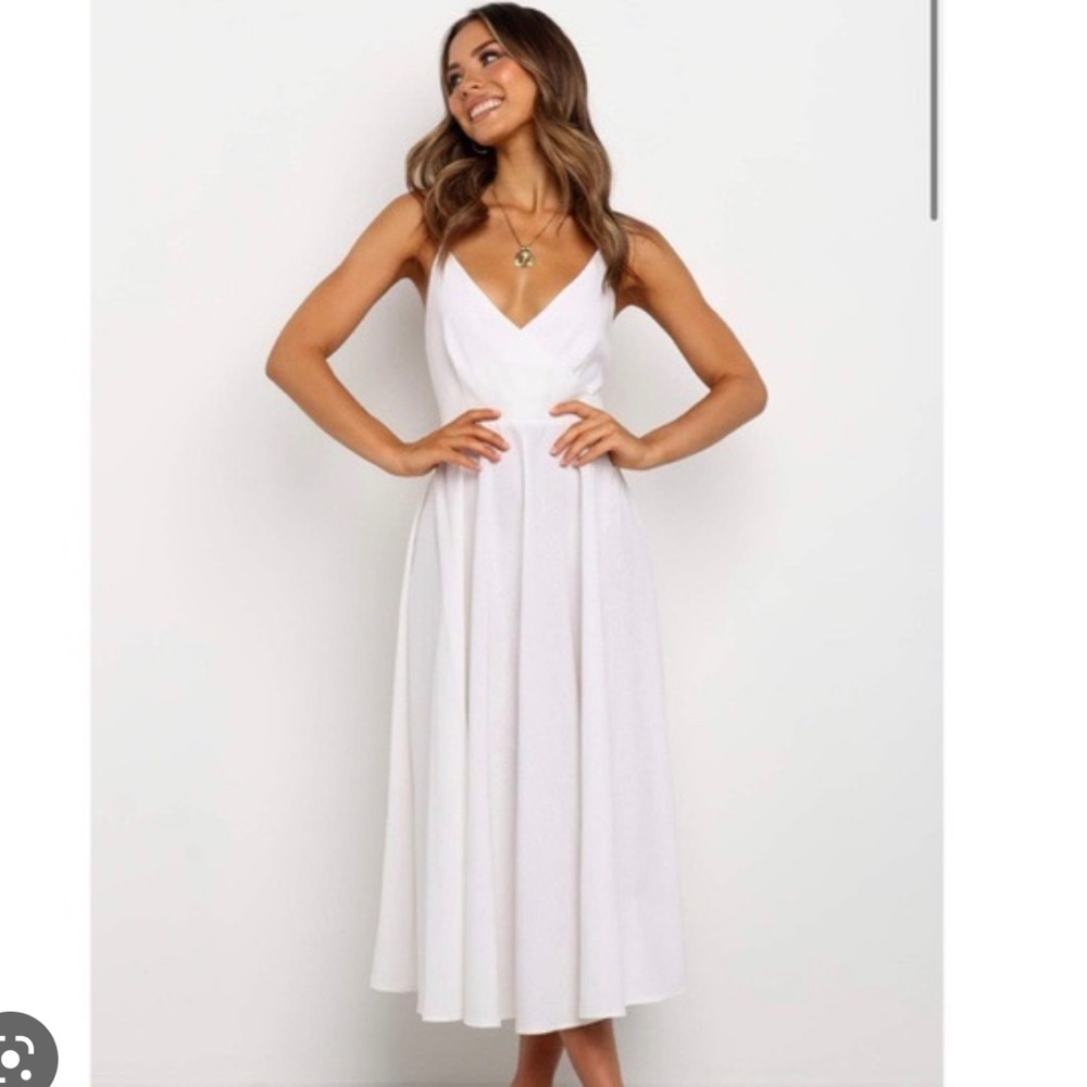 NWT Petal & Pup Rayna Dress | White | Size 4